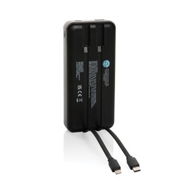 Logotrade promotional item image of: Gridley RCS rplastic 20000 65W laptop powerbank
